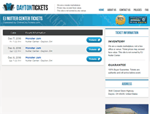 Tablet Screenshot of centerdayton.com
